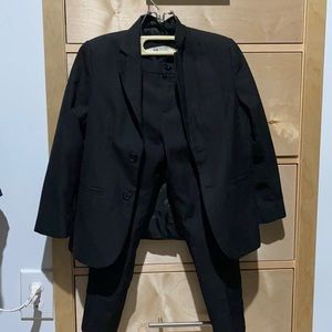 Kids Black blazer dress pants size 6 6/7 H&M Cherokee